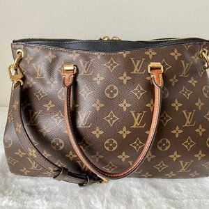 Louis Vuitton Pallas MM Monogram Noir